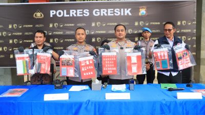 Jaring Sabu Madura-Gresik Dibabat! Polres Gresik Sita 209 Gram, Selamatkan Generasi