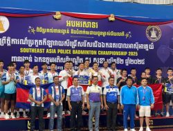 Tim Bulutangkis Polri Raih 4 Medali Emas dan 2 Perak SEA Police Badminton Championship 2026 di Kamboja