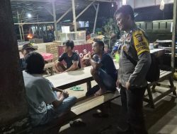 Personel Subsektor Sompak Intensifkan Patroli Malam, Wujudkan Situasi Kamtibmas Tetap Kondusif