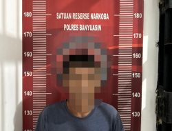 Polda Sumsel Sikat Pengedar Narkoba di Banyuasin, Sembilan Paket Sabu Disita