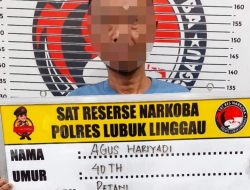 Gerebek Lapak Sabu di Rumah Kosong Margorejo, Polres Lubuk Linggau Bekuk Dua Pengedar dan Satu Pengguna