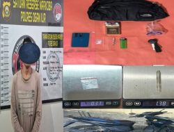 Kolaborasi Satreskrim dan Satresnarkoba Ogan Ilir Bekuk Kurir Sabu Dini Hari di Lintas Tengah