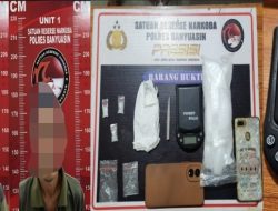 Polres Banyuasin Bekuk Dua Tersangka Sabu 2,02 Gram di Suak Tapeh, Dijerat Permufakatan