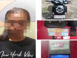 Kasat Pimpin Langsung Penangkapan Pengedar Ekstasi Perempuan di Prabumulih, Pengembangan Satu Jam Bekuk Empat Pembeli Sekaligus