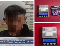 Polres Prabumulih Ringkus Mahasiswa Pengedar Sabu di Karang Raja, Barang Bukti Dibuang ke Kotak Rokok