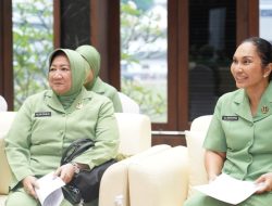 Jelang HUT ke-80 Persit KCK, Kasad Terima Ketum Persit dan Para Kader Berprestasi
