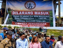 DPW Tani Merdeka Sumsel Pasang Badan Bela Petani Muara Sugihan Hadapi PT CBS