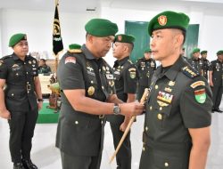 Dari Pengabdian untuk Melanjutkan Pengabdian: Danrem 031/WB Laksanakan Sertijab Kasiter Kasrem