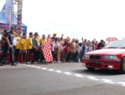 Kapolda Sumsel Laksanakan Flag Off Final Race Kejurnas Motoprix, Dorong Industri Kreatif dan Pemuda di Lahat