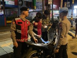 Operasi KRYD (Kegiatan Rutin Yang Ditingkatkan) Polda Papua Barat Daya gabungan polres sorong kota Amankan 26 Motor Di Duga Hasil Curanmor