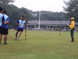 Kodim 0732/Sleman Laksanakan Pembinaan Fisik Prajurit