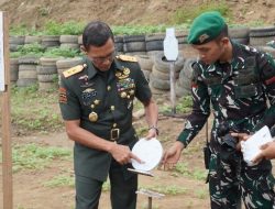 Pangdam XVIII/Kasuari Resmikan Lapangan Tembak dan Daerah Latihan Tempur Yonif TP 805/KSW: Kobarkan Semangat Prajurit Tangguh yang Profesional