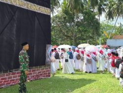 Belajar Haji Sejak Kecil, Babinsa Kampak Tanamkan Nilai Akhlak dan Kebersamaan