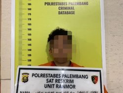Respons Cepat Laporan Warga, Polda Sumsel Bekuk Pelaku Pencurian Motor di Palembang