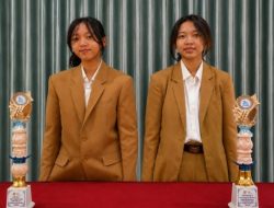 Elvina dan Elvira, Kembar Berprestasi dari SMK Xaverius Siap Tampil di LKS Nasional