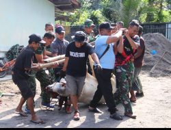 Kodim Sleman Berbagi Bersama di Hari Raya Idul Adha 