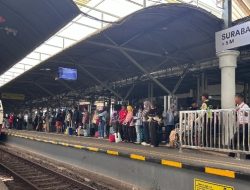 Update Volume Penumpang Libur Iduladha, KAI Daop 8 Surabaya Mencapai Lebih 36 Ribu