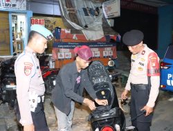 Polres Metro Jakarta Barat Gelar Razia dan Patroli Mobile, Satu Orang Diduga Bawa Sabu Diamankan