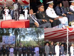 Upacara Memperingati Hari Lahir Pancasila Ke-81 di Provinsi Papua Barat Daya Dihadiri Komandan Kodaeral XIV