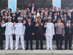 Teguhkan Semangat Persatuan Bangsa, Dandim 1310/Bitung Hadiri Upacara Bendera Peringatan Hari Lahir Pancasila Tahun 2026 di Lingkungan Pemerintah Kota Bitung