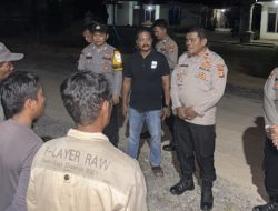Perkuat Program Sabuk Kamtibmas, Kasat Binmas Polres Mesuji Optimalisasi Poskamling di Desa Kejadian