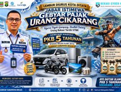 Samsat Kabupaten Bekasi Memberikan Kupon Undian Berhadiah Dan Apresiasi Kepada Masyarakat Pembayar Pajak Kendaraan selama Lima Tahun