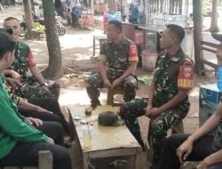 Di Balik Seragam Loreng, Serka Sugeng Jadi Teman Curhat Warga Pelemgadung