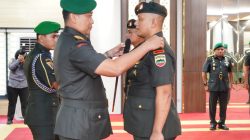 Pangdam I/BB Pimpin Sertijab Danyonif 100/PS, Tekankan Agar Satuan Terus Berprestasi