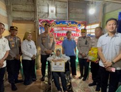 Polda Sumsel Dukung Program Kesejahteraan Nasional Melalui Bantuan Sosial di Prabumulih