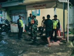 Patroli Jaga Kondusivitas, Koramil Dan Linmas Sisir Wilayah Jatipurno