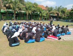 Tanamkan Jiwa Nasionalisme Sejak Dini, Koramil Teras Gembleng Pelajar SMAN 1 Teras dengan Wawasan Kebangsaan