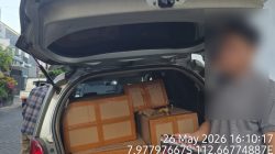 Bea Cukai Malang Gagalkan Pengiriman 107 Ribu Batang Rokok Ilegal Menuju Tol Malang