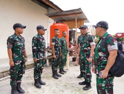 Pangdam I/BB Tinjau Sumur Bor dan Rehab Gereja Program Karya Bakti di Toba