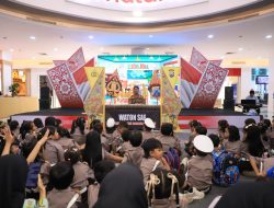 Polres Kediri Kota Gelar Wayang Karton Sarana Edukasi di HKGB ke-74 Tahun 2026