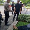 Respons Cepat Patroli Ditpamobvit PMJ Tolong Korban Kecelakaan di Gatot Subroto