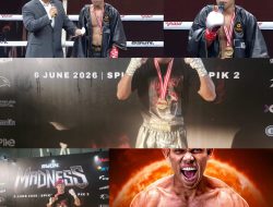 Prajurit Marinir Buktikan Kelasnya, Praka Erwin Simangunsong Juara Kickstriking Byon Madness Volume 4