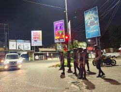 Pimpin Patroli ‘Jaga Jakarta’ Siagakan Tim Kuda Nil Polres Metro Bekasi Kota di Jalur Hankam