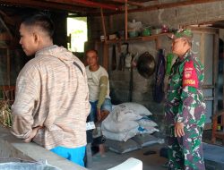 Dekat dengan Peternak, Babinsa Selo Gencarkan Edukasi Cegah PMK dan BEF pada Ternak Sapi
