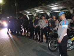 Patroli Dini Hari, Polisi Hadir Menjaga Rasa Aman Warga Jakarta Barat