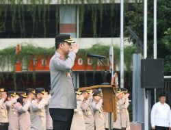 Wakapolres Metro Jakbar Akbp Rezi Dharmawan Pimpin Apel, Ingatkan Anggota Tetap Humanis dan Profesional