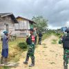 Melalui Komsos, Satgas Yonif 123/Rajawali Dengarkan Curhat Warga Binaan di Wilayah Penugasan