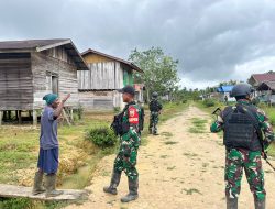 Melalui Komsos, Satgas Yonif 123/Rajawali Dengarkan Curhat Warga Binaan di Wilayah Penugasan