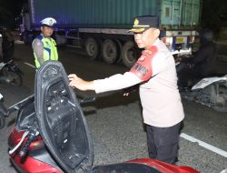 Polres Metro Jakarta Barat Gelar Razia dan Patroli Skala Sedang, Cegah Aksi Curas, Curat dan Curanmor