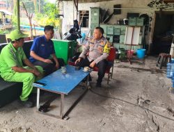 Program Jaga Bekasi On The Spot, Polsek Medan Satria Pantau Stok BBM di SPBU Jalan Sultan Agung