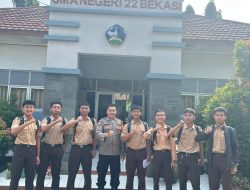 Lewat Jaga Bekasi On The Spot, Bhabinkamtibmas Polsek Bantargebang Serap Aspirasi di SMAN 22