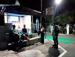 Koramil 01/Wonogiri Kota Intensifkan Patroli Malam Demi Ciptakan Lingkungan Aman dan Kondusif