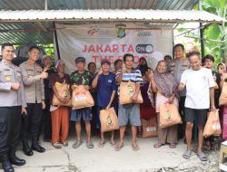 Pimpin ‘Jaga Bekasi On The Spot’, Kapolres Kombes Pol Kusumo Wahyu Salurkan Bansos dan Serap Aspirasi di Harapan Baru