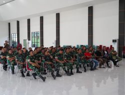 Korem 143/Halu Oleo Gelar Nobar Piala Dunia Bersama, Pererat Kebersamaan dan Semangat Persatuan