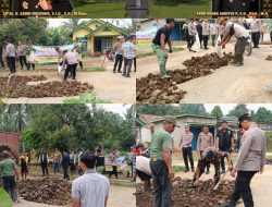 Sinergi Polri dan Masyarakat, Polda Sumsel Perbaiki Jalan Rusak di Musi Rawas Dukung Pembangunan Daerah