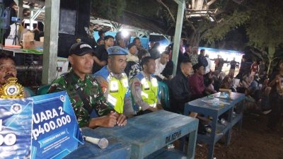 Patroli Malam dan Pengamanan Turnamen Meriahkan Bersih Dusun Kepuh, Warga Merasa Aman